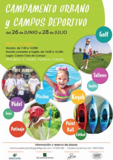 ¡Apúntate al Campamento Urbano del Casino!