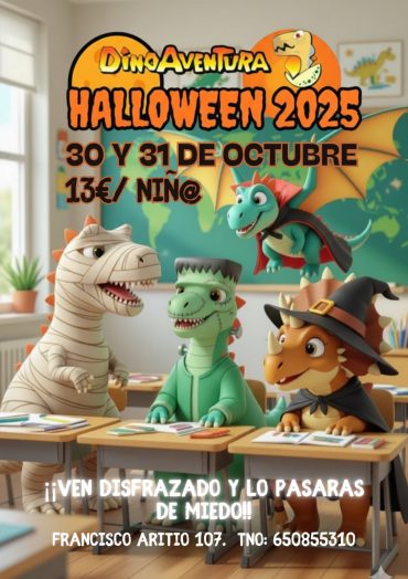 ¡Llega Halloween a Dinoaventura!