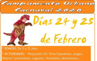 Campamento Urbano de Carnaval 2020
