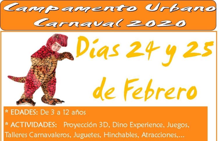 Campamento Urbano de Carnaval 2020